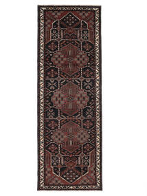  Persisk Hamadan Matta Matta 106X310 Hallmatta Svart/Brun (Ull, Persien/Iran)