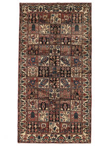 160X310 Bakhtiar Matta Matta Äkta Orientalisk Handknuten Hallmatta Brun/Svart (Ull, Persien/Iran)