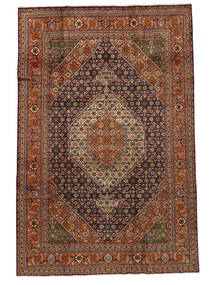  Orientalisk Keshan Fine Matta Matta 194X296 Mörkröd/Svart (Ull, Persien/Iran)