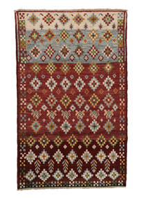  117X186 Moroccan Berber - Afghanistan Matta Svart/Mörkröd Afghanistan 